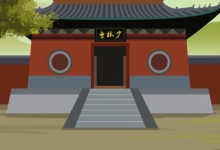 少林寺新住持公开露面 进入方丈室